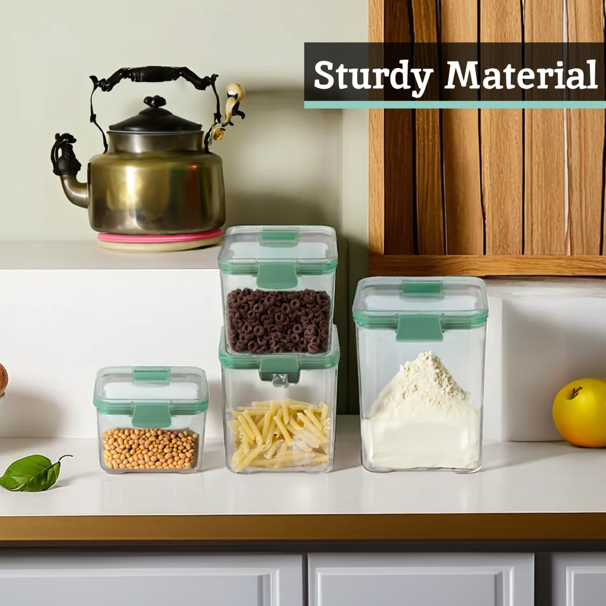 Set of 4 Food Storage Containers