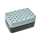 Light Blue Star Lunch Box with Cutlery