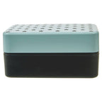 Light Blue Star Lunch Box with Cutlery