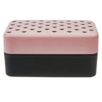 Light Pink Hearts Lunch Box with Cutlery