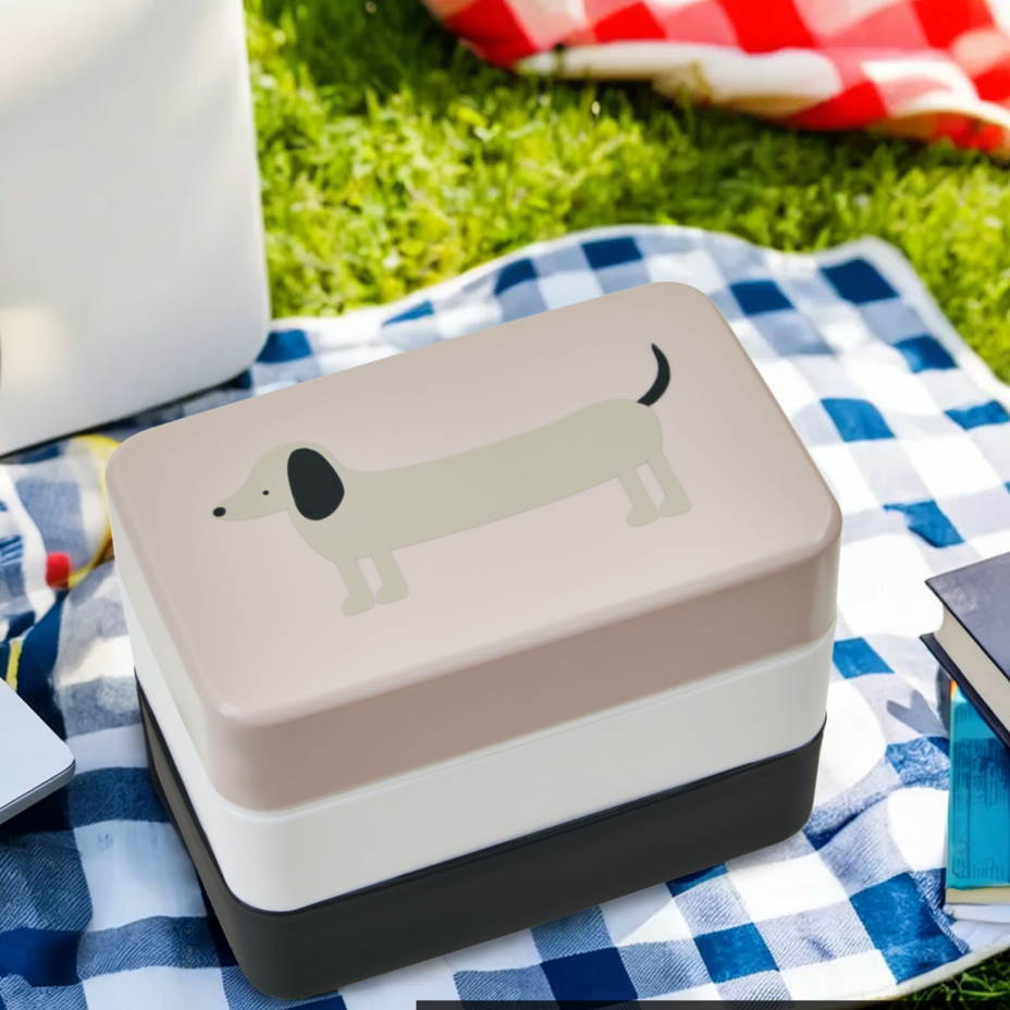 Dog Lunch Box with Cutlery
