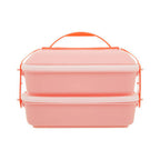 Pink Lunch Box with Cutlery