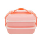 Pink Lunch Box with Cutlery