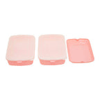 Pink Lunch Box with Cutlery