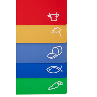 Set of 5 Flexible Chopping Boards
