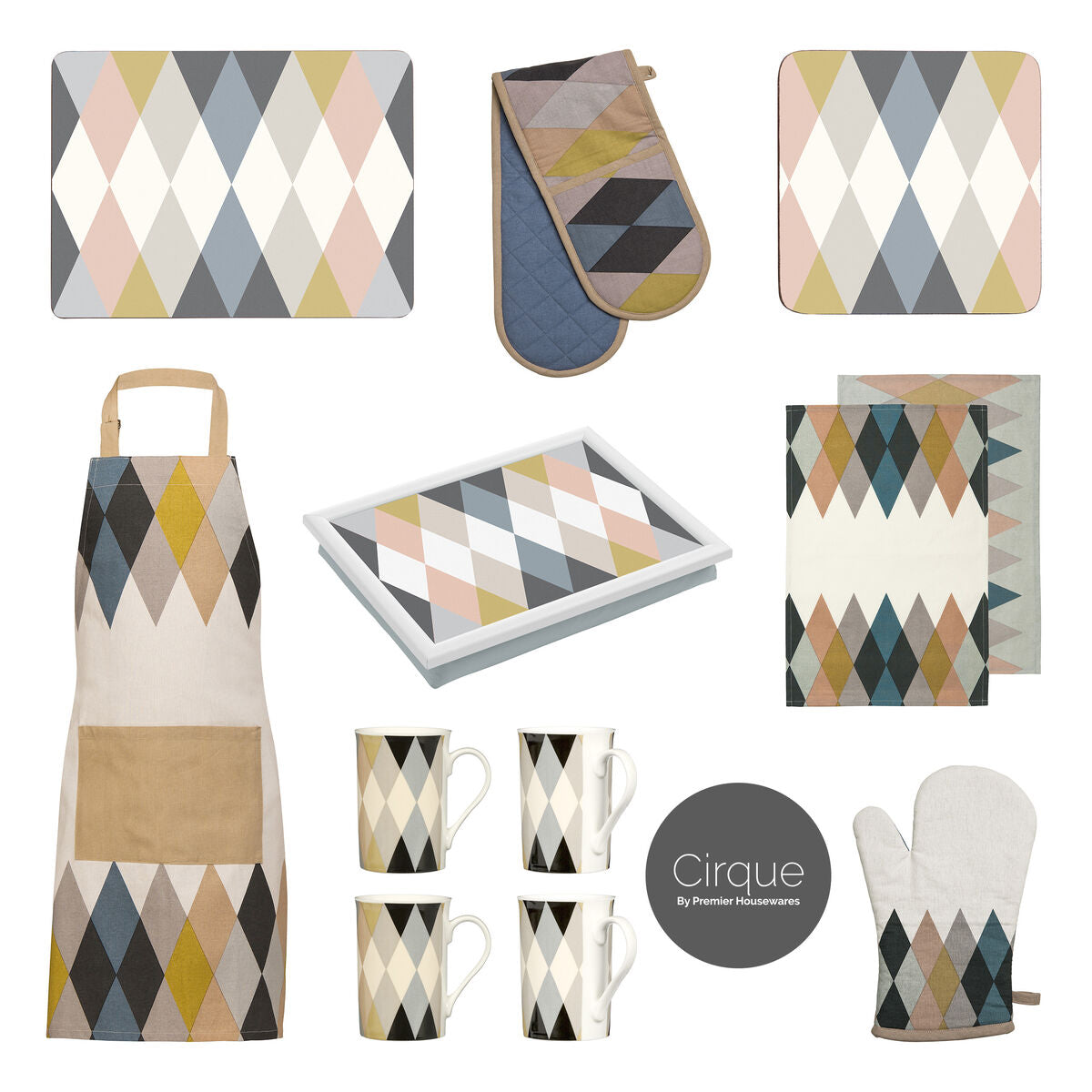 Harlequin Lap Tray