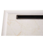 Ecru Marble Lap Tray with iPad Holder