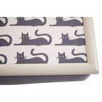 Black Cat Lap Tray with Ipad Holder