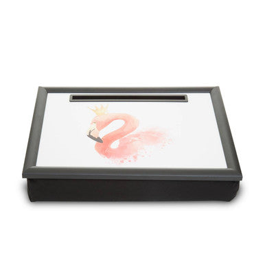 Flamingo Lap Tray with Ipad Holder