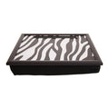 Mono Zebra Lap Tray with Ipad Holder