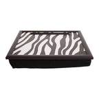 Mono Zebra Lap Tray with Ipad Holder