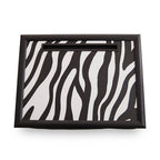 Mono Zebra Lap Tray with Ipad Holder