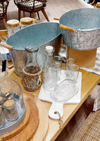 Clear Glass Butter Dish