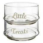Stackable 3 Tier Glass Storage Jar