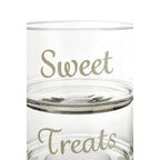 Stackable 2 Tier Glass Storage Jar