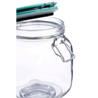 Glass Storage Jar 1050 ml (3 Assorted Colours)