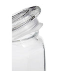Hexagonal Glass Storage Jar 1040ml