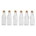 6 Pieces Small Glass Bottles