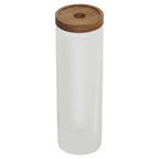 Glass Jar with Acacia wood Lid 1600ml