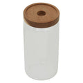 Glass Storage Jar with Acacia Wood Lid 1000ml