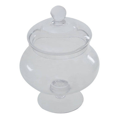 Clear Glass Candy Small Storage Jar