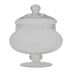 Clear Glass Candy Small Storage Jar