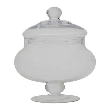 Clear Glass Candy Small Storage Jar