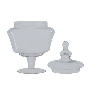 Clear Glass Candy Large Storage Jar