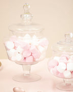 Clear Glass Candy Large Storage Jar