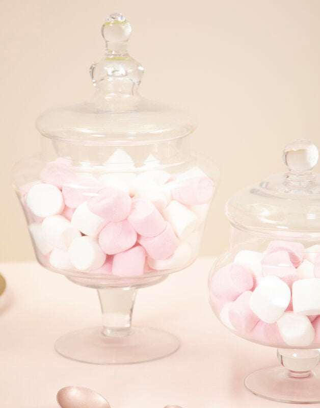 Clear Glass Candy Large Storage Jar
