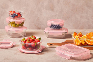 320ml Square Glass Container