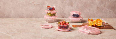 320ml Square Glass Container