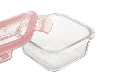 320ml Square Glass Container