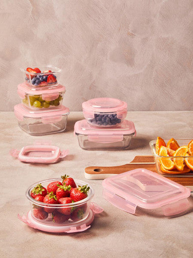 520Ml Square Glass Container