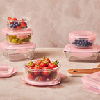 800Ml Square Glass Container