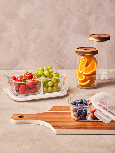 800Ml Square Glass Container