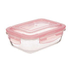 640Ml Rectangular Glass Container