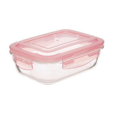 640Ml Rectangular Glass Container