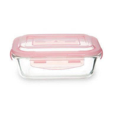 640Ml Rectangular Glass Container