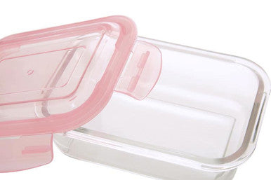 640Ml Rectangular Glass Container