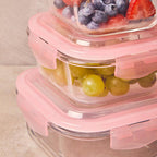 1040Ml Rectangular Glass Container