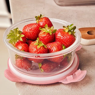 620Ml Round Glass Container