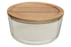 1650Ml Glass Container with Acacia Lid