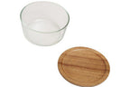 1650Ml Glass Container with Acacia Lid