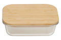 640Ml Glass Container with Bamboo Lid