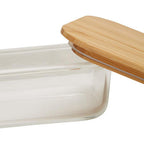 Glass Container with Bamboo Lid 1040ml