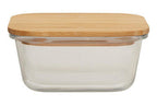 800Ml Glass Container with Bamboo Lid