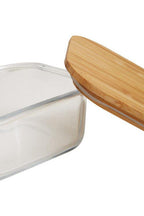 800Ml Glass Container with Bamboo Lid