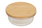 400Ml Glass Container with Bamboo Lid