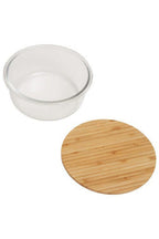 950Ml Glass Container with Bamboo Lid